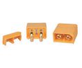 Connecteur, Fiche mâle, Jaune, 45A, Pôles - 2, Lot de 10 pièces